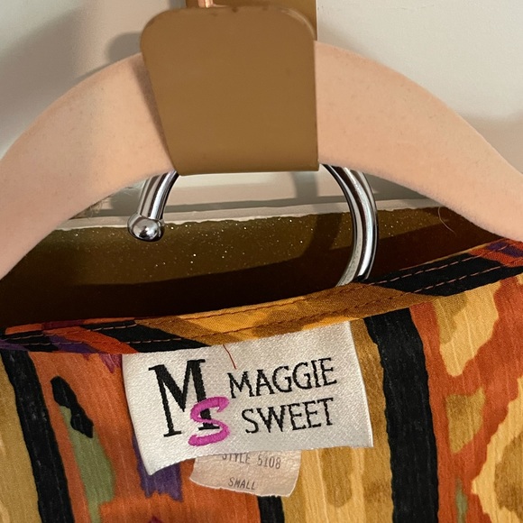 Vintage Maggie Sweet 90’s style Button vest - Picture 4 of 4